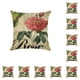 thumbnail image 1 of Funda de cojín decorativa Inteprter para decoración del hogar flores 10Conjunto, 1 of 6