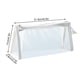 thumbnail image 2 of Estuche transparente para lápices, estuche de gran capacidad, estuche para exámenes, estuche especial para útiles escolares, estuche para cosméticos, estuche transparente para bolígrafos., 2 of 4