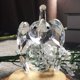 thumbnail image 2 of Figura de cristal hecha a mano, elefante coleccionable realista para un nuevo y delicado efecto visual en la decoración de su hogar, 2 of 5