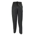 thumbnail image 1 of ACTIVE UNIFORMS Unisex Classic Chef Pants (Chalk Stripe, X-Small), 1 of 6