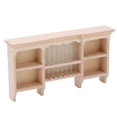 thumbnail image 4 of Mini Estante De Almacenamiento, Exquisito Gabinete De Muebles En Miniatura Agregue Espacio De Almacenamiento Esmaltado Montado En La Pared Pintado A Mano Para Tienda Para ANGGREK Madera, 4 of 8