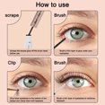 thumbnail image 3 of Pegamento para pestañas doble cara, rápido secado y súper adhesivo, diseño en espiral para aplicación precisa, ideal para extensiones y pestañas postizas, resistente al agua y al sudor, tamaño, 3 of 6
