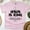 Light Pink, variant on Jesus Is King T-Shirt | Christian Cross Graphic Bible Verse Tee, White, Size S
