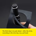 thumbnail image 6 of FNGZ Ler Cutter Clearance Lace Maker Tool Leather Lacing DIY Design Strip with 3 Craft Cord Tools & Home Improvement Black, 6 of 9