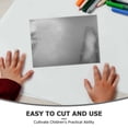 thumbnail image 3 of SKISUNO 10 Sheets Silver Metallic Cardstock For Birthday Decorations DIY Projects Activities, 3 of 8