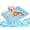 Blue, variant on Chillpaws Self-Cooling Pet Mat, Ice Silk Foldable Washable Cooling Pad for Dogs Cats, Portable Summer Cooling Mat for Indoor Outdoor Use (Gray, Small)