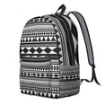 thumbnail image 2 of Waterproof Bohemian Backpack for Students, Rustic Floral Laptop Bag with Side Pockets and Large Capacity, 2 of 5