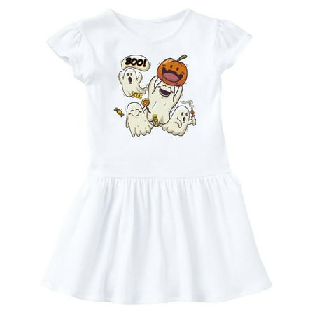 

Inktastic Halloween Ghosts Gift Baby Girl Dress