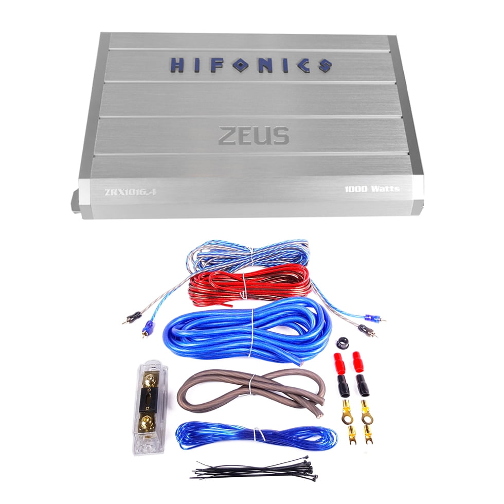 Hifonics ZRX1016.4 Zeus Car Audio Amplifier 4Channel 1000Watt Car