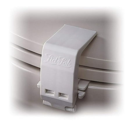 Mommy's Helper Lid-Lok Toilet Seat Safety Latch, White, 1-Pack