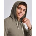 thumbnail image 4 of Hanes Men's Originals Hoodie Lightweight Hooded Sweatshirt Henley Collar Sizes S-3XL, 4 of 7