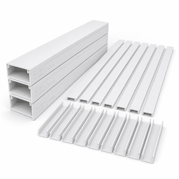 White 157 in for 1-2 Cables Cable Covers