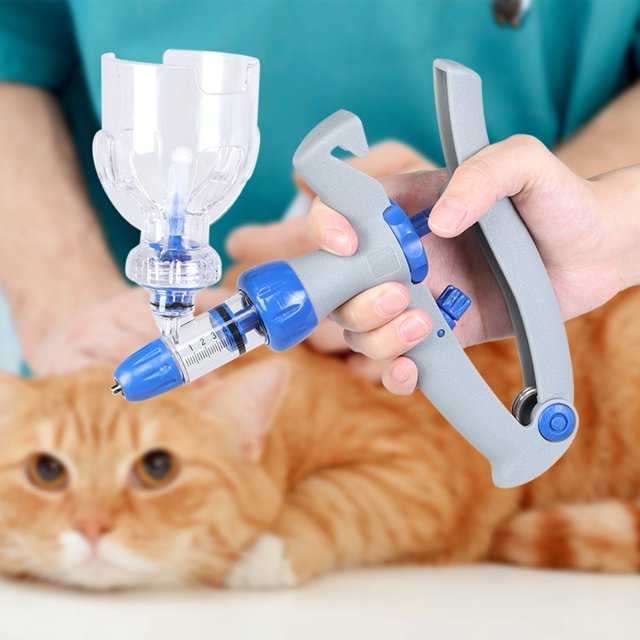 Jeringa De Vacuna, Inyector De Aves De Corral De Sellado Rebote Automático De Escala Ajustable Para Hospital De Mascotas ANGGREK Otros