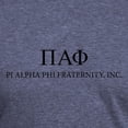 thumbnail image 3 of CafePress - Pi Alpha Phi Letters T Shirt - Mens Tri-blend T-Shirt, 3 of 4