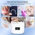 thumbnail image 6 of RAGUPEL Cleaner Jewelry Cleaner 45Khz Tooth Cleaner Machine 3 Timer Ring Watch Jewelry Denture Cleaner. Portable Home Retainer Cleaning, 6 of 7