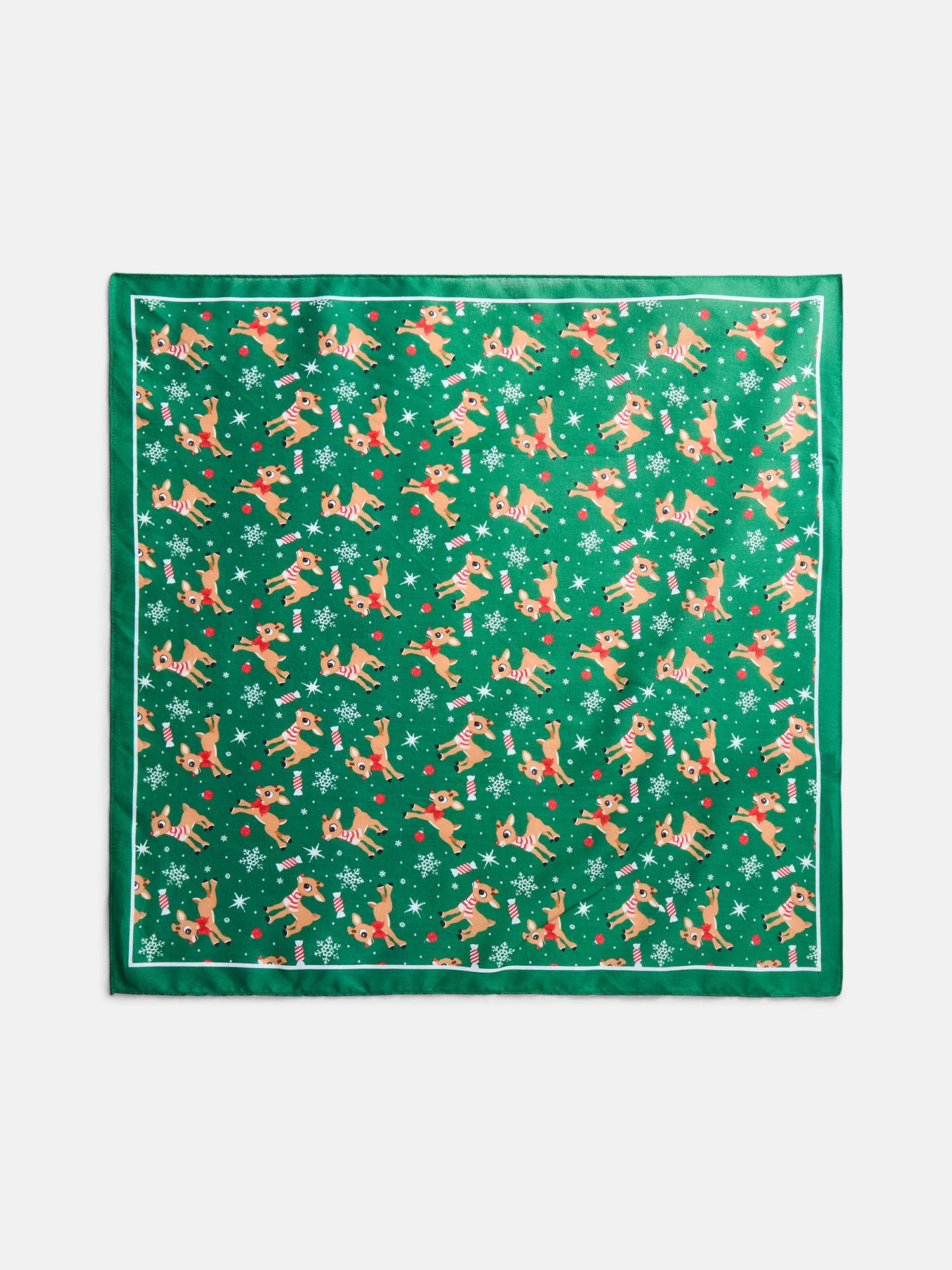 Rudolph the Red Nosed Reindeer Women's Christmas Bandana