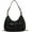 Black, variant on Kukuzhu Hobo Bags for Women Puffer Down Soft Padding Shouder Bag Lightweight Waterproof Top Handle Tote Bag