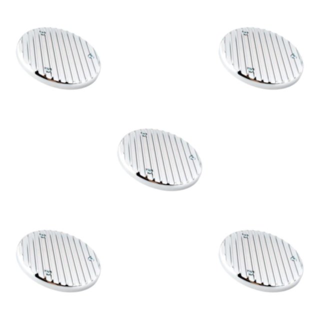 Transemion Engine Cover Durable Right Side for Accessory CB350 Professional Silver 14.6cm 5Set