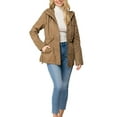 thumbnail image 6 of MixMatchy Women's Lightweight Military Safari Anorak Utility Hoodie Jacket, 6 of 7