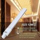 thumbnail image 3 of 2-pack G23 LED lamps, AC 85-265V, Neutral white 4000K, 1200lm, 3 of 5