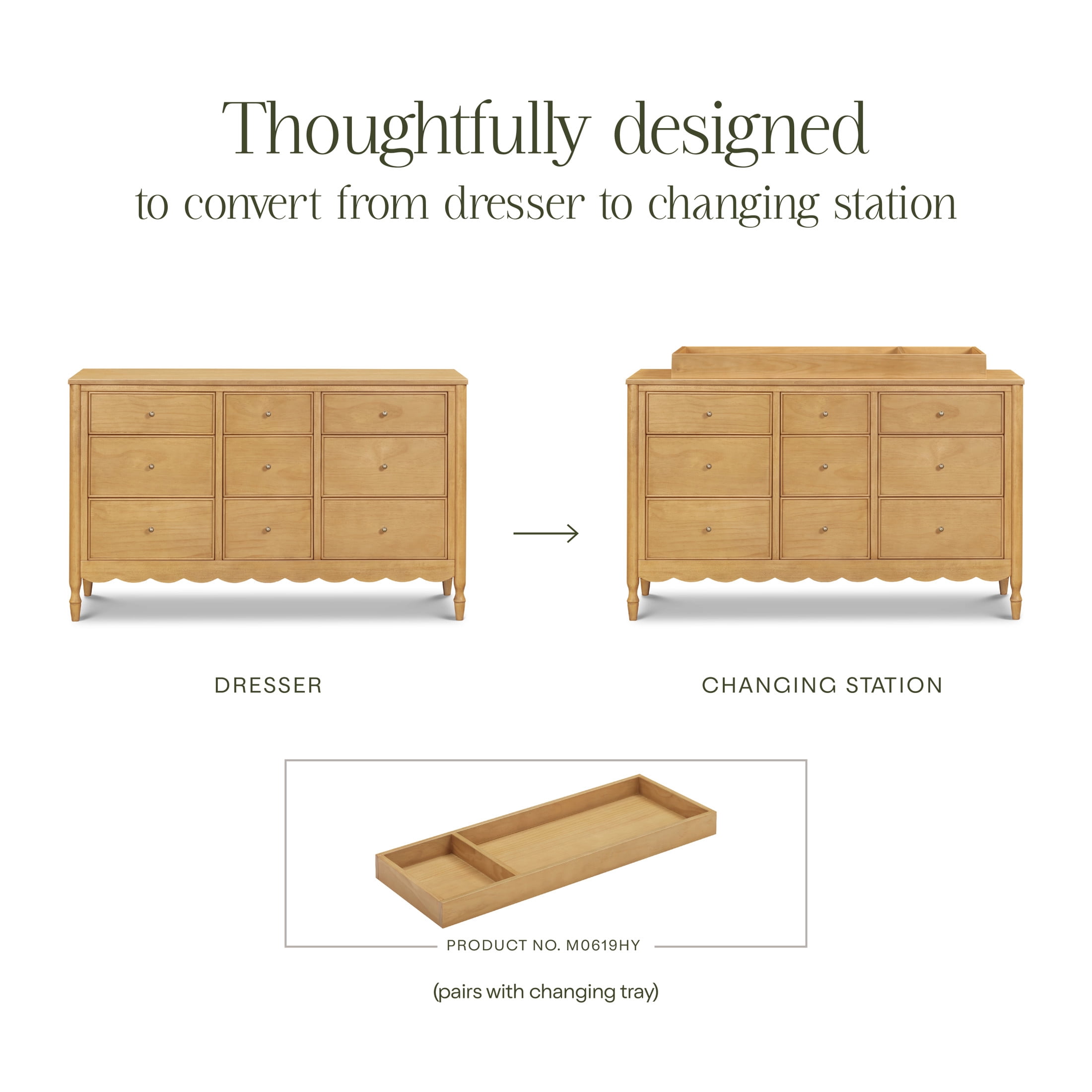 Namesake Ambrosia 9-Drawer Assembled Dresser