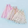 thumbnail image 6 of Douhoow Toddler Girls Dress Sequin Strap Sleeveless Decorative Stars Mesh Princess Dress, 6 of 7