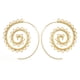thumbnail image 4 of Minnieouse Earrings Round Stylish Spiral Ear Dangling Gold Exaggerated Dangle Jewelry Earring for Women Party Wedding Decoration Oro 10piezas Minnieouse CBP502458, 4 of 5