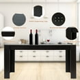 thumbnail image 4 of Giantex Modern Dining Table, Wooden Kitchen Table w/Spacious Desktop, Sturdy Frame, Rectangular Table for Dining Room, Restaurant, 4 of 6