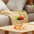 thumbnail image 5 of Multi-Layer Serving Plate Stand for Desserts Fruits and Snacks, Elegant Tiered Display Organizer for Parties Celebrations and Home Decor, 5 of 5