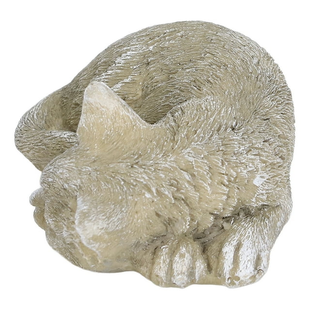 Pierres Commémoratives Personnalisées pour Chat, Statue Commémorative pour Chat, Pierre de Jardin Commémorative pour Animaux de Compagnie, Pierre Tombale pour Chat