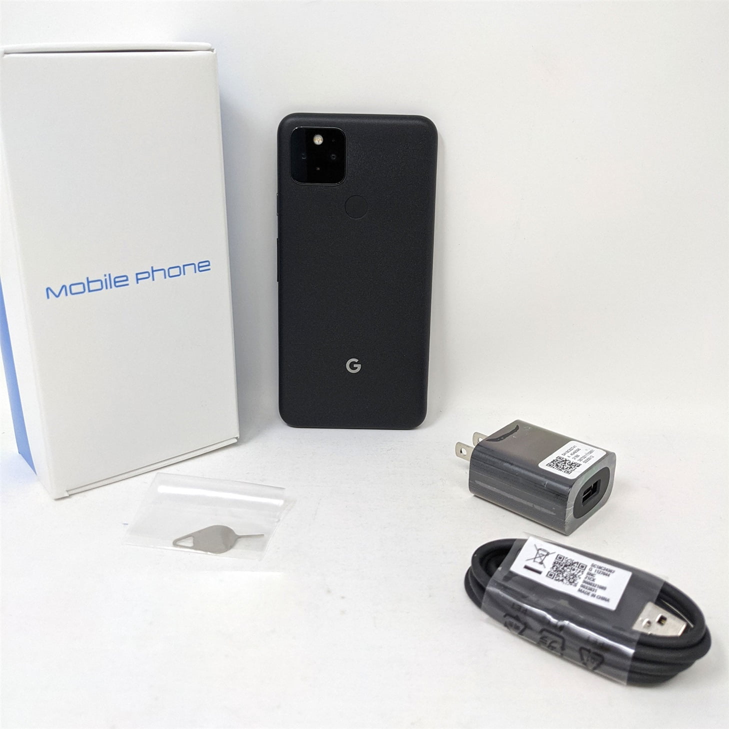 Google Pixel 5 5G 128GB GD1YQ Factory Unlocked 6" OLED Display 8GB RAM Smartphone - Just Black (Good)