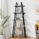 thumbnail image 1 of Yeshouse estantería de 5 niveles 2024, madera rústica estilo escalera, diseño industrial, ideal para sala, dormitorio u oficina en casa, 1 of 5