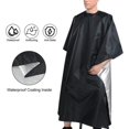thumbnail image 4 of Hairdressing Cape, Full Length Salon Hairdressing Capes, Professional Hairdressing Robe Waterproof Nylon Barber Cape for Barber Shop Hair Cutting, 4 of 5
