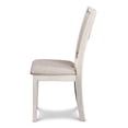 thumbnail image 3 of New Classic Furniture Amy Solid Wood Dining Chairs in Bisque Brown (Set of 2), 3 of 5