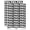 Black, variant on Fail Bold Text Test Inspection Sticker Set - Brown - Gloss Finish - 1.75" Medium