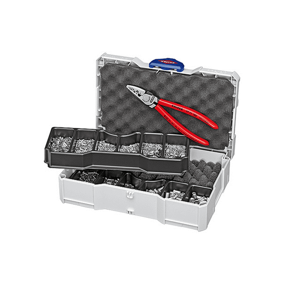 Knipex Crimp Assortment Set with Crimping Pliers