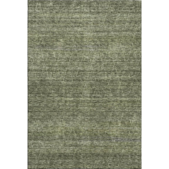 Dalyn Rugs Premium Machine Washable Mayfield AMF1165 Olive 8' x 10' Rug