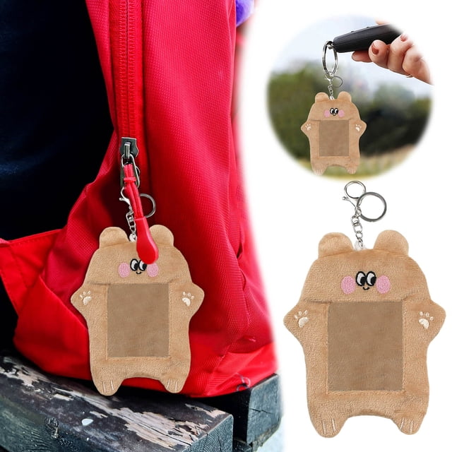 Photocard Holder Chain Photo Card Holder For Badge ID Card Craft Stationery Accessory for Everyday Use