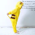 thumbnail image 4 of Pijama de franela de peluche de Pokémon Pikachu, traje de una pieza de manga larga, ropa suave y cálida para el hogar, regalos casuales para niños, invierno cálido, 4 of 5