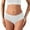 White, variant on Utoimkio Women's Underwear Bikini Swim Shorts High Waisted Briefs Full Coverage Soft Breathable Ladies Panties