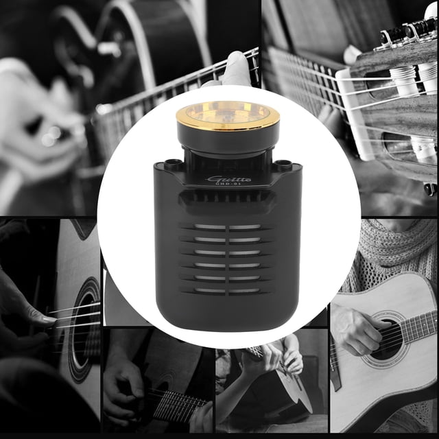 Guitar Hygrometer, Musical Instrument Accessories Easy Carry Guitar Humidifier for Classical for Folk