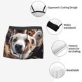 thumbnail image 3 of Fotbe Realistic Cute Puppy Calzoncillos Tipo Boxer con Bolsa de Soporte Total para Hombre, X-Temp Fresco, Transpirable y de Secado Rápido-Medium, 3 of 5
