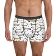 thumbnail image 2 of Bingfone Dachshund Dog Puppy Men's Underwear - Casual Stretch Boxer Briefs-Large, 2 of 7