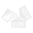 thumbnail image 1 of 20Pack Corner Protectors 36x66mm Plastic Right Angle Corner Guards Cushion, White, 1 of 6
