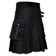 thumbnail image 2 of Daolelai Men's Scottish Festival Kilt Multicolor Pleated Kilt, 2 of 4