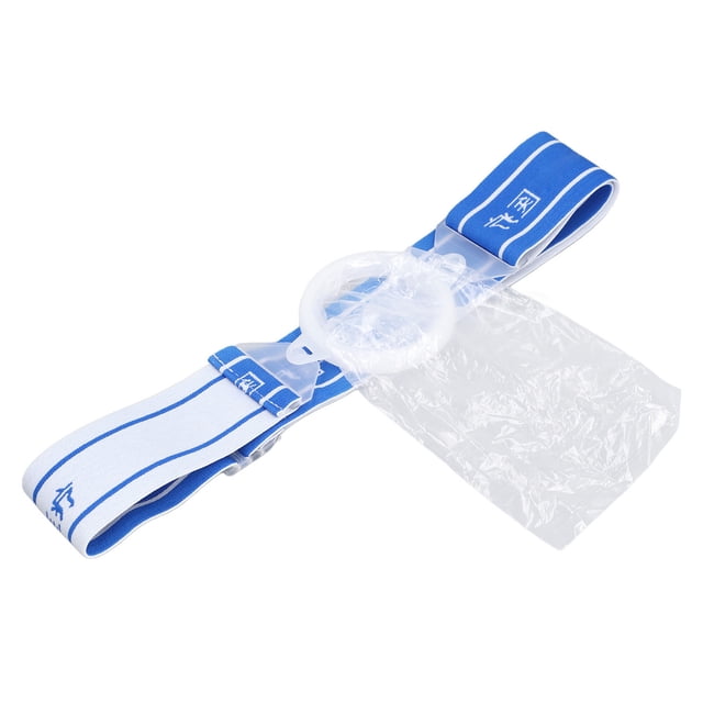 Ostomy Pouch, PE Rubber 100pcs Colostomy Bag Portable for Daily Use
