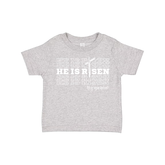 Inktastic He is Risen Mirror Words Boys or Girls Toddler T-Shirt