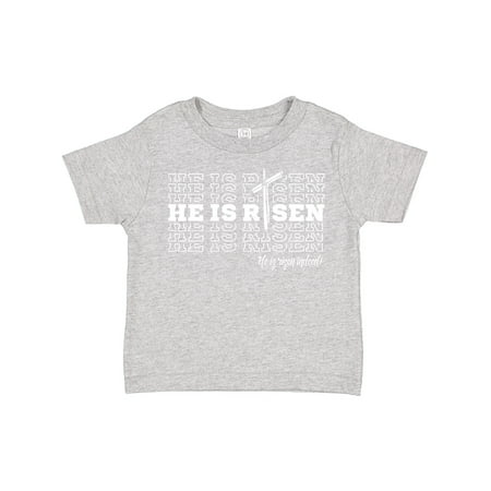 

Inktastic He is Risen Mirror Words Gift Toddler Boy or Toddler Girl T-Shirt