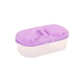 thumbnail image 2 of Boîte de Rangement pour Réfrigérateur avec Séparateurs - Rangement Empilable Transparent pour Aliments, Collations et Restes, 2 of 5
