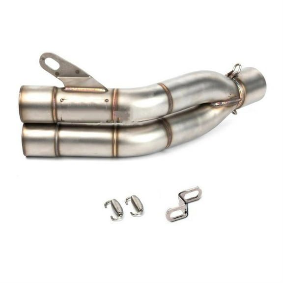 51mm Motorcycle Exhaust Pipe Silencer Double Outlet Exhaust Muffler Parts For Yamaha R1 R3 CBR CBR125 CBR250